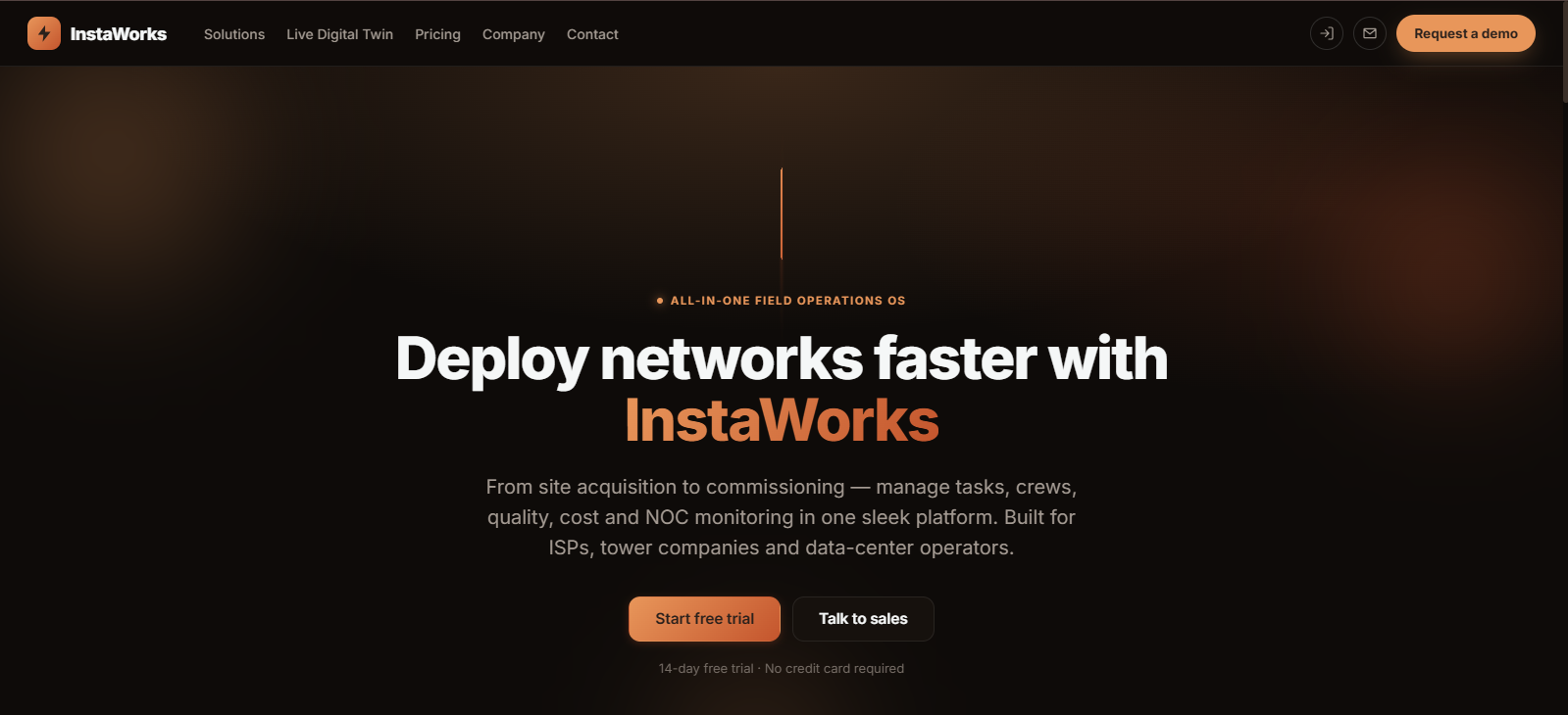 Instaworks Telecom Management Platform