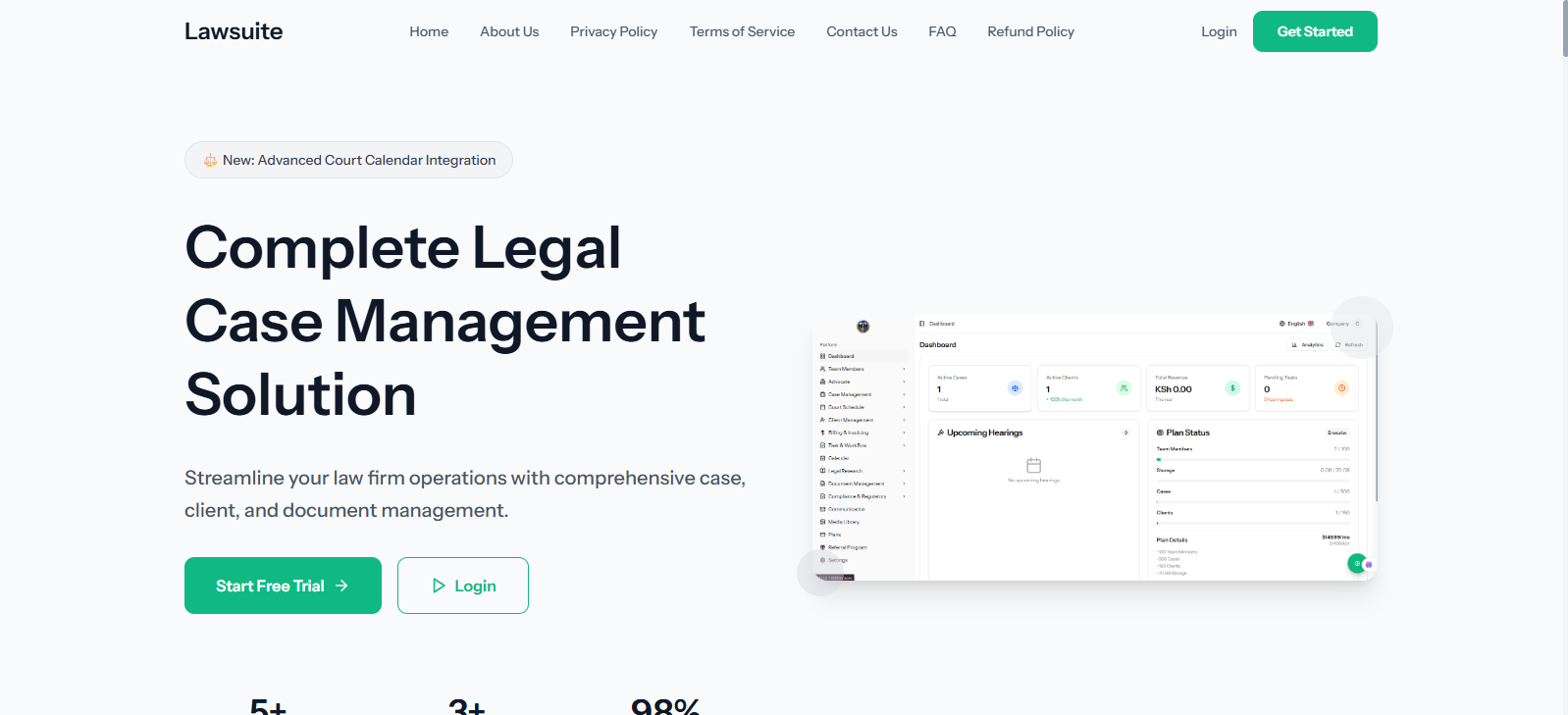 LawSuite Legal Management SaaS