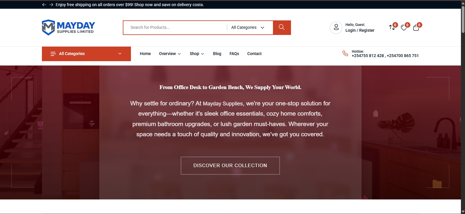 Mayday Ecommerce Platform
